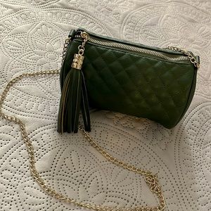 Green Cross Body Purse